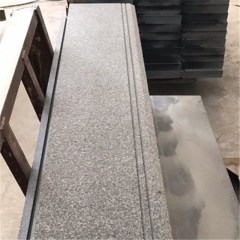 Indian absolute black granite stair steps